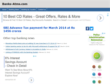 Tablet Screenshot of banks-atms.com